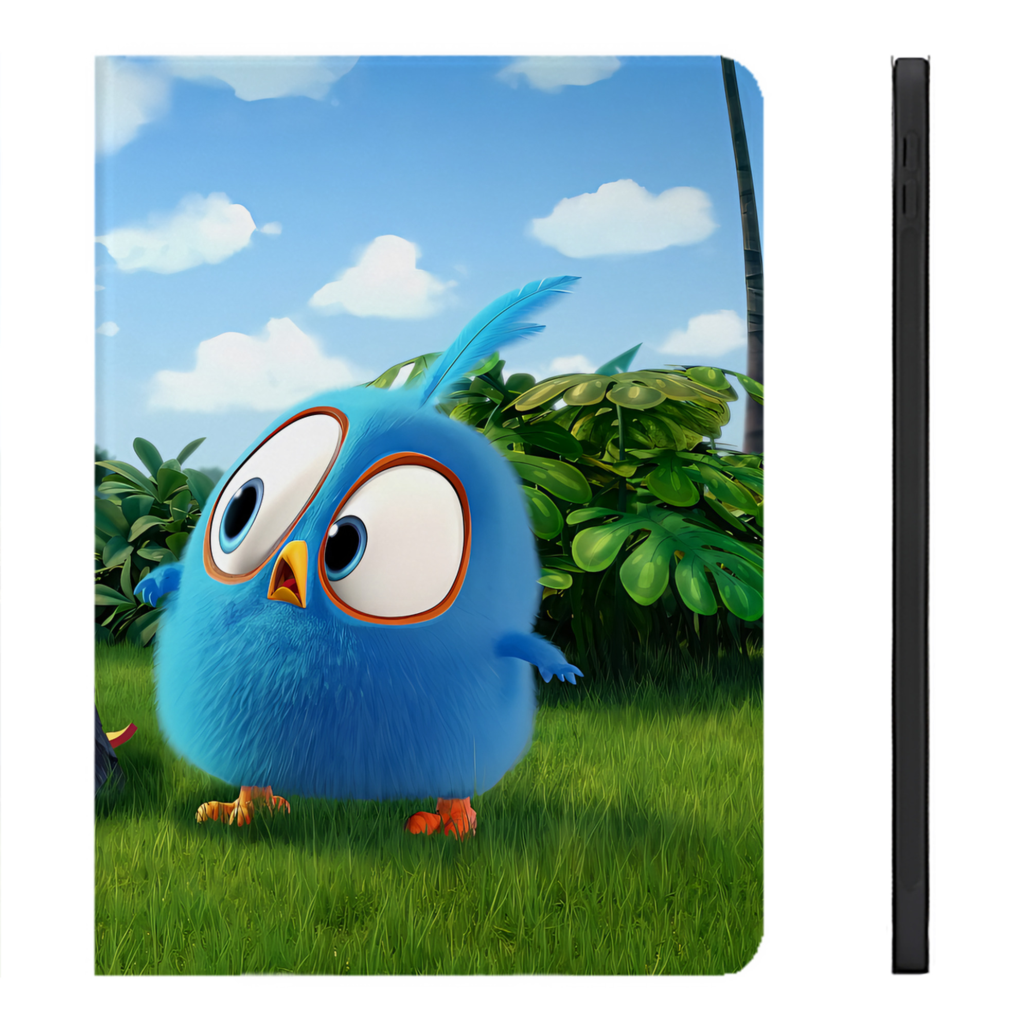 （画像用） Angry Birds アングリーバード IPadケース ペンホルダー付き ブックスタイルデザイン